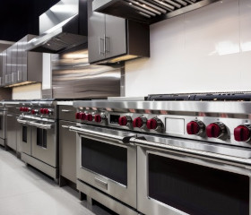 commercial stove